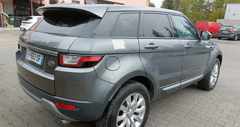 Land Rover Range Rover Evoque cena 59500 przebieg: 107491, rok produkcji 2016 z Pniewy małe 172